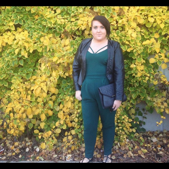 Emerald green  Jumpsuit - Picture 1 of 1